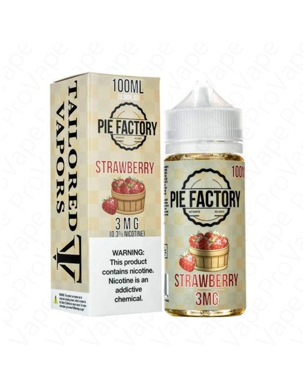 Strawberry Pie Factory Tailored Vapors 100mL