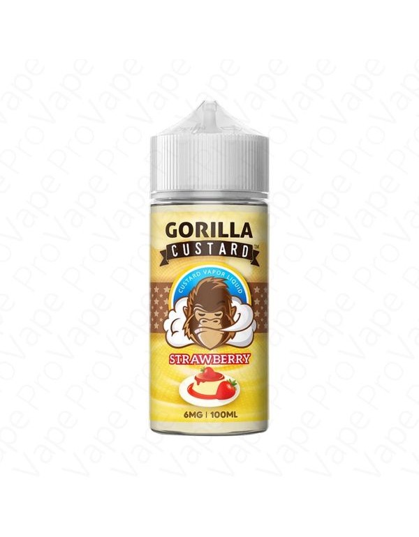 Strawberry Gorilla Custard 100mL