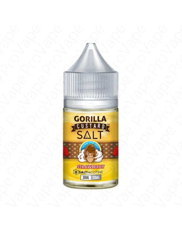Strawberry Salt Gorilla Custard 30mL
