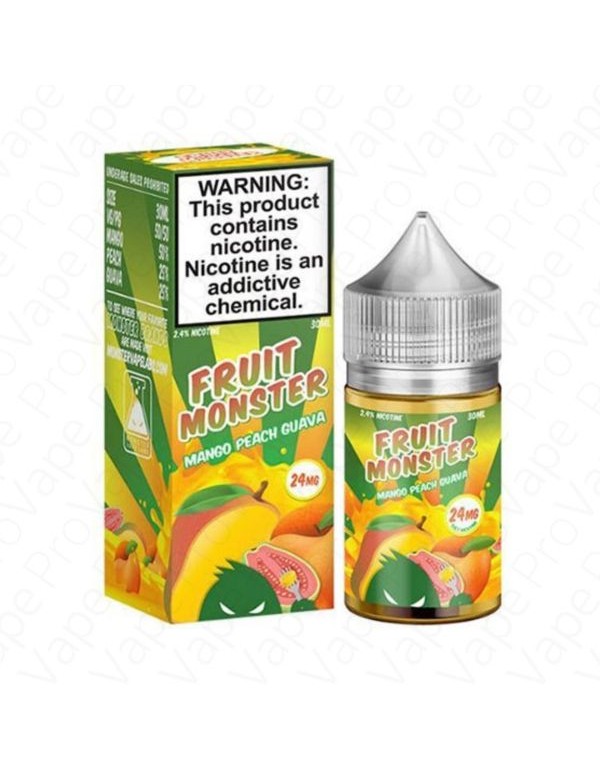 Mango Peach Guava Salt Fruit Monster 30mL