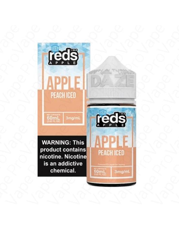 Peach Iced Reds Apple Daze 60mL