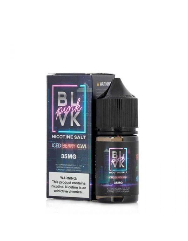 Iced Berry Kiwi Salt BLVK Pink 30mL