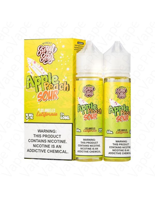 Apple Peach Sour Finest S&S 2x60mL