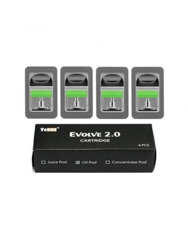 Yocan Trio/Evolve 2.0 Replacement Pod Cartridge 4PCS