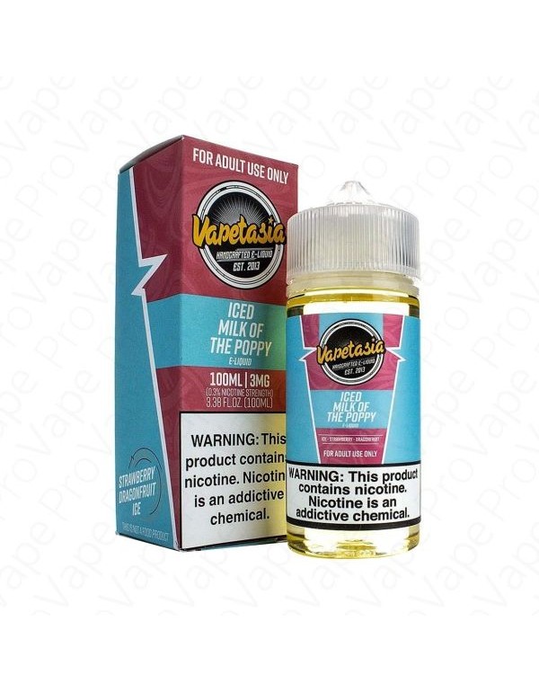 Iced Milk of the Poppy Vapetasia 100mL