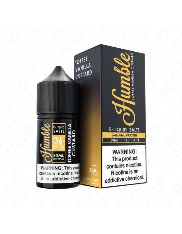 Toffee Vanilla Custard Salt Humble 30mL