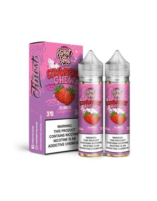 Strawberry Chew Sweet Sour Finest 2x60mL
