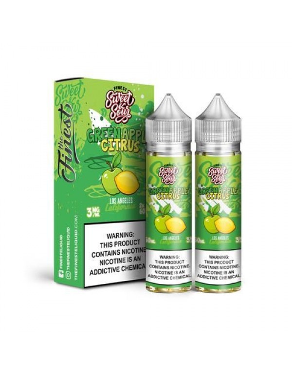 Green Apple Citrus Sweet Sour Finest 2x60mL