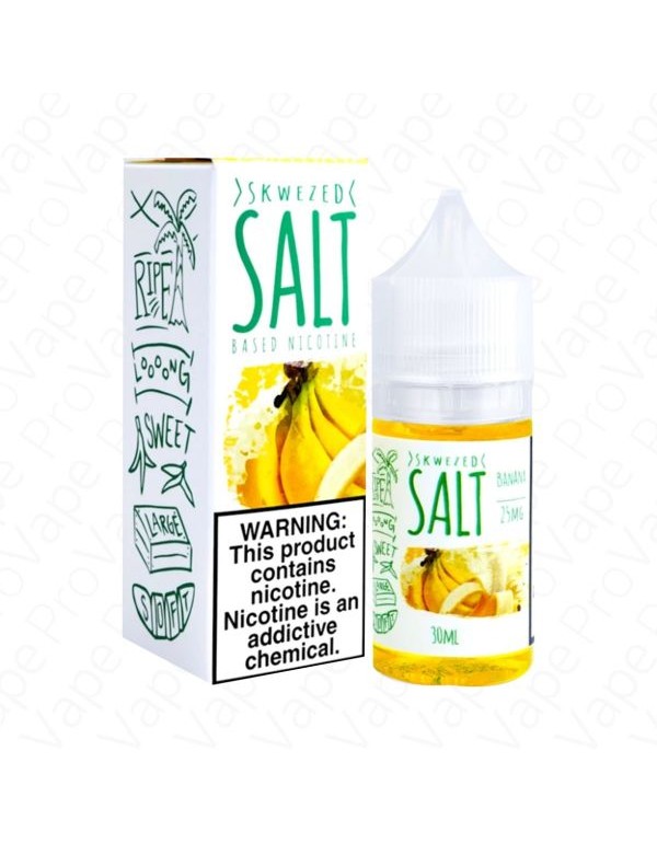 Banana Salt Skwezed 30mL