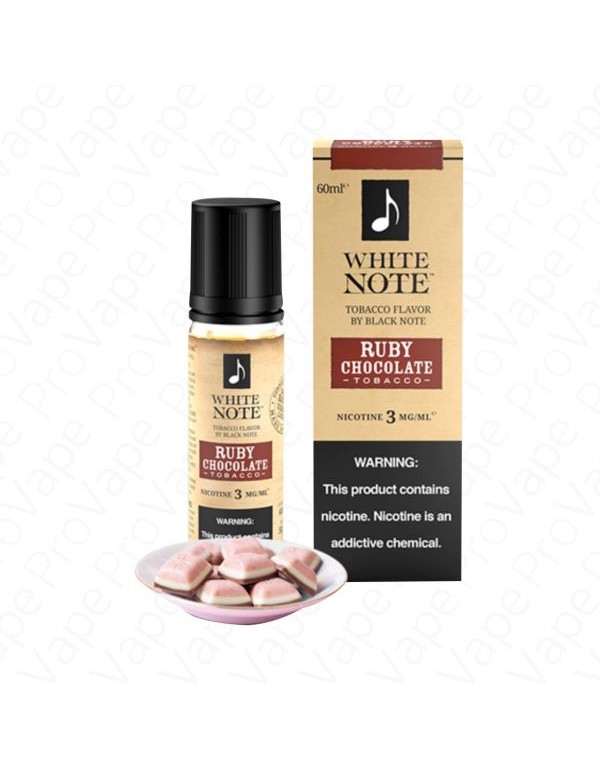 Ruby Chocolate Tobacco White Note 60mL