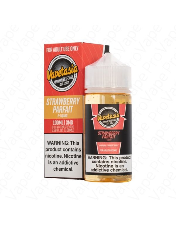 Strawberry Parfait Vapetasia 100mL