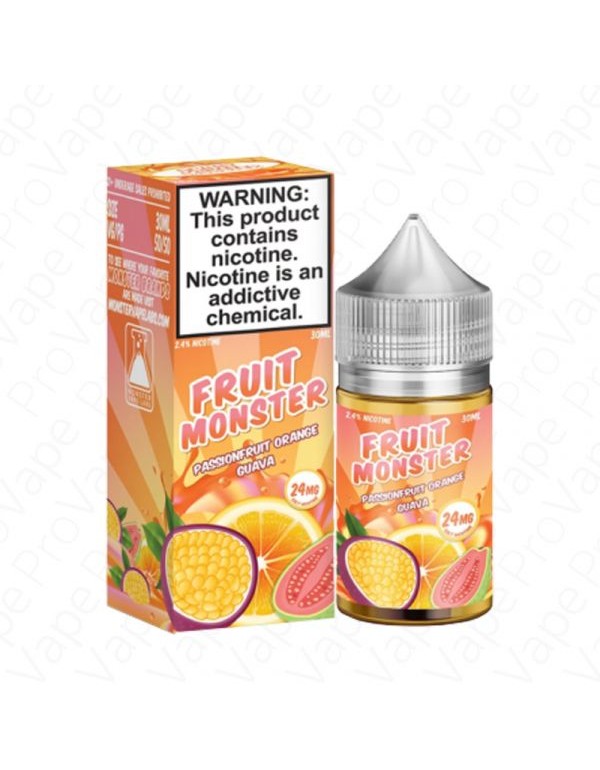 Passionfruit Orange Guava Salt Fruit Monster 30mL