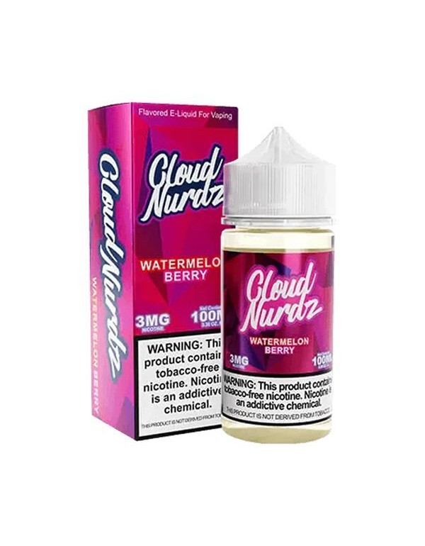 Watermelon Berry Cloud Nurdz TFN E-Juice 100ml