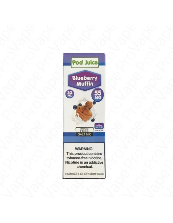 Blueberry Muffin Pod Juice TFN E-Juice Salt Nic 30ml