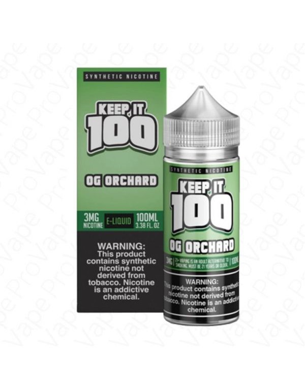 OG Orchard Keep It 100 TFN Ejuice 100ml