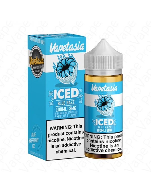 Iced Blue Razz Vapetasia 100mL