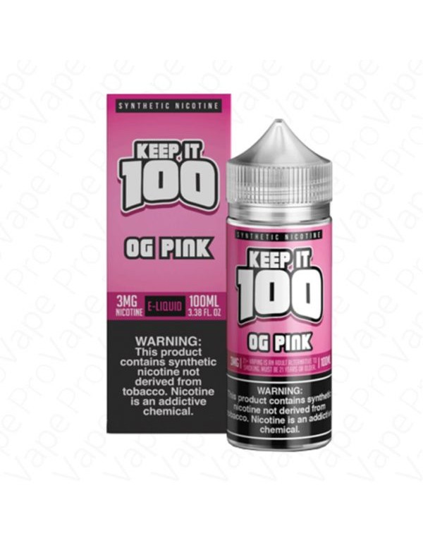 OG Pink Keep It 100 TFN E-Juice 100ml