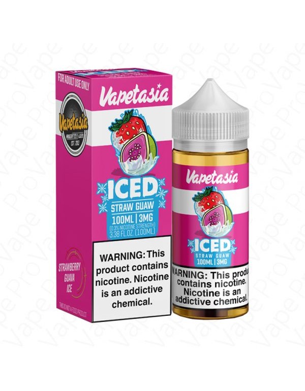 Iced Straw Guaw Vapetasia 100mL