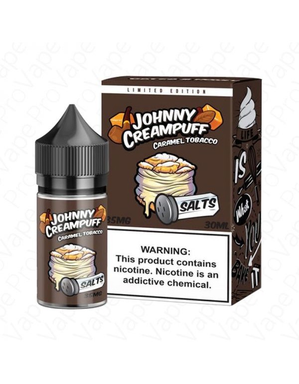 Caramel Tobacco Salt Johnny Creampuff 30mL