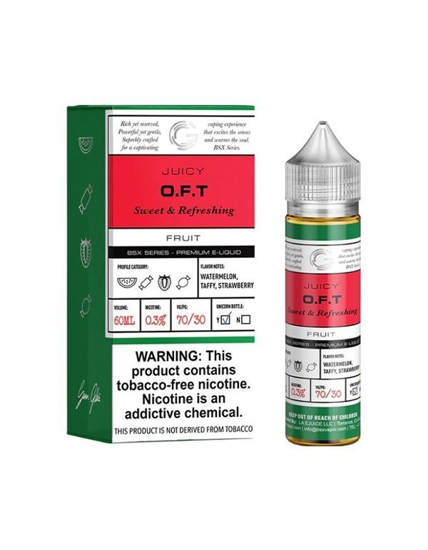 O.F.T Basix Glas Vapor TFN E-Juice 60ml