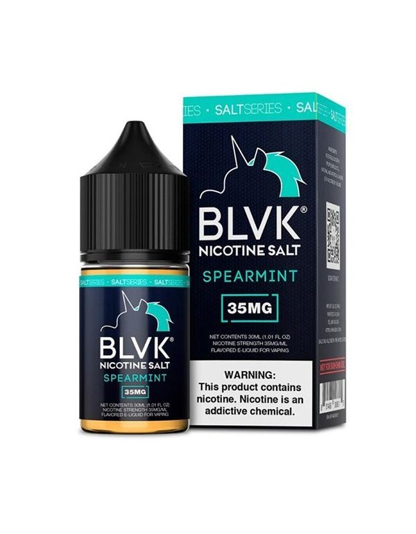 Spearmint BLVK Unicorn TFN Salt Nic E-Juice 30ml