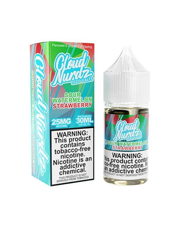 Sour Watermelon Strawberry Iced Cloud Nurdz TFN Sa...