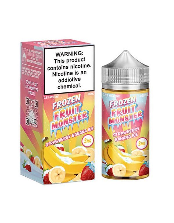 Strawberry Banana Ice Frozen Fruit Monster TFN E-Juice 100ml