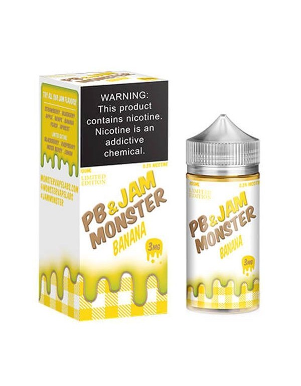 Banana PB & Jam Monster TFN E-Juice 100ml