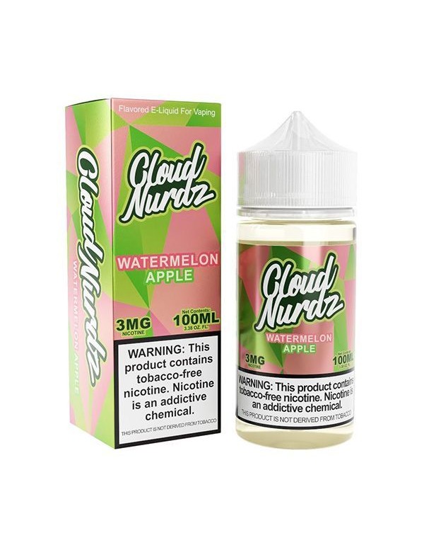 Watermelon Apple Cloud Nurdz TFN E-Juice 100ml