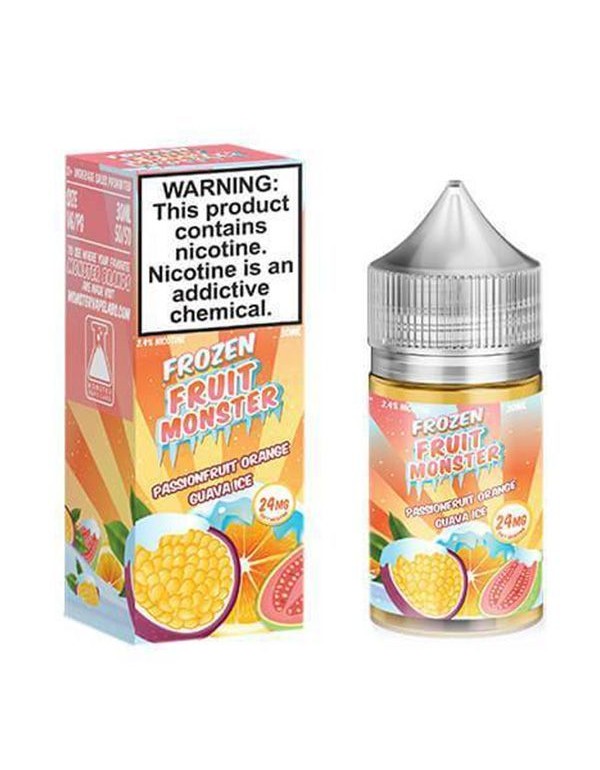 Passionfruit Orange Guava Ice Frozen Fruit Monster TFN Salt Nic E-Juice 30ml l ProVape