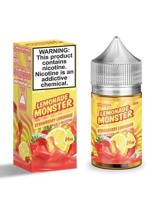 Strawberry Lemonade Lemonade Monster Salt Nic E-Ju...
