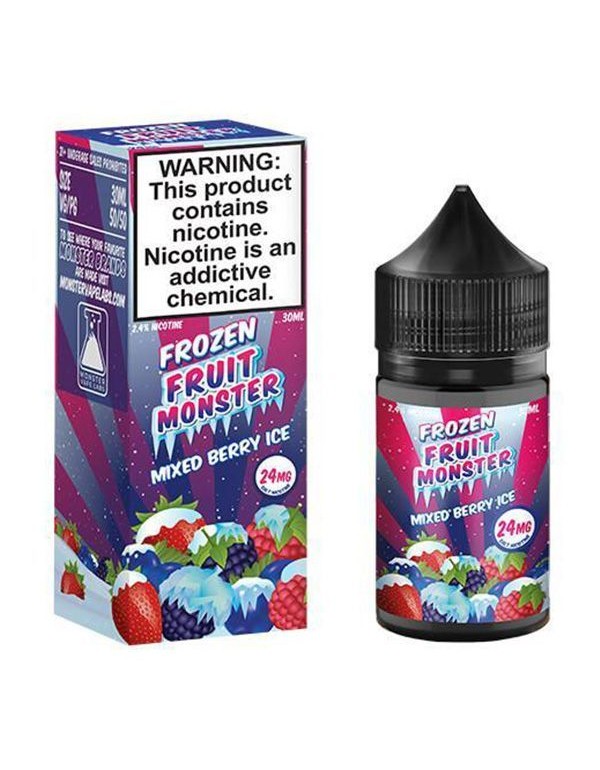 Mixed Berry Ice Frozen Fruit Monster TFN Salt Nic ...