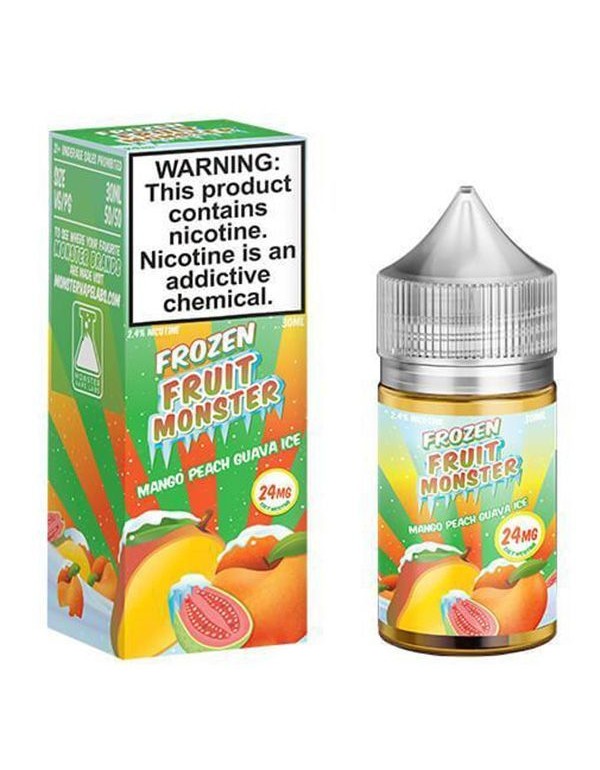 Mango Peach Guava Ice Frozen Fruit Monster TFN Salt Nic E-Juice 30ml  l ProVape