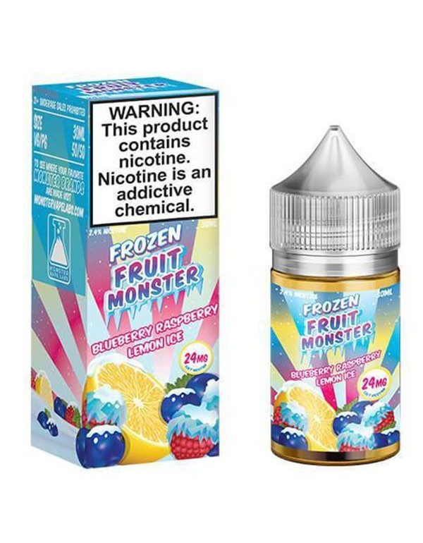 Blueberry Raspberry Lemon Ice Frozen Fruit Monster TFN Salt Nic E-Juice 30ml  l ProVape