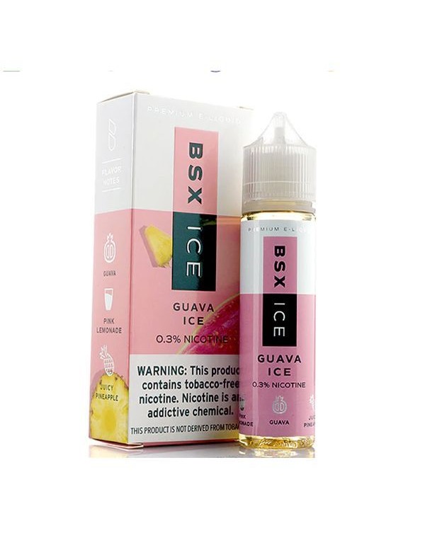 Guava Ice Glas Basix Ice TFN E-Juice 60 ml
