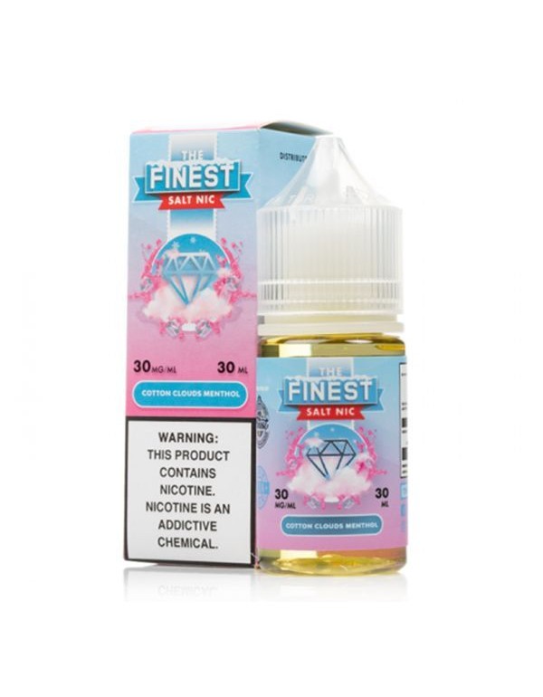 Cotton Clouds Menthol The Finest Salt Nic E-Juice ...