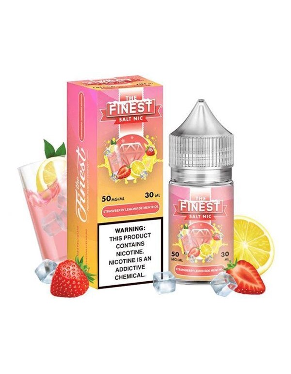Strawberry Lemonade Menthol The Finest Salt Nic E-Juice 30ml
