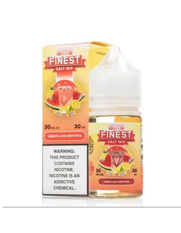 Lemon Lush Menthol The Finest Salt Nic E-Juice 30m...