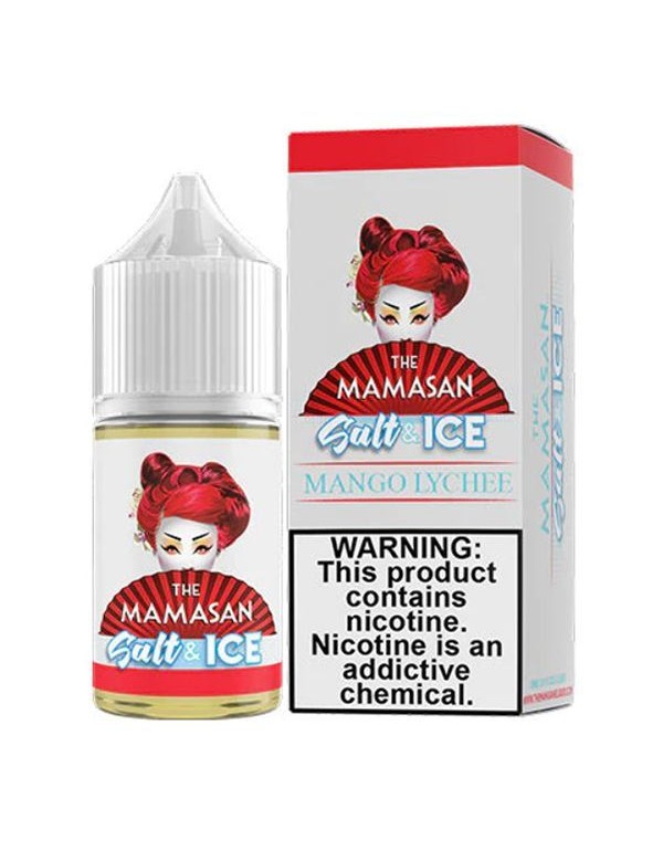 Mango Lychee Ice The Mamasan Salt Nic E-Juice 30ml