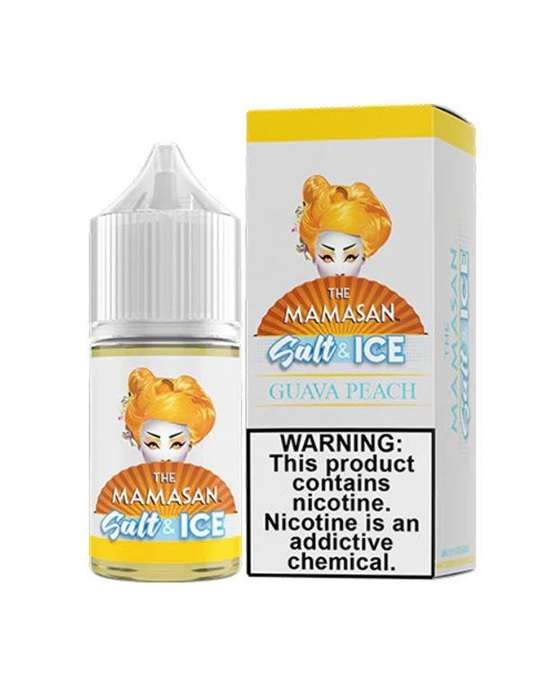 Guava Peach Ice The Mamasan Salt Nic E-Juice 30ml