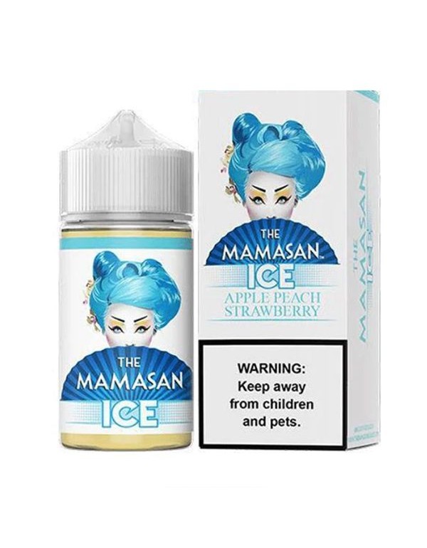 Ice Apple Peach Strawberry The Mamasan E-Juice 60m...