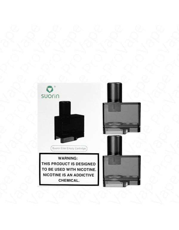 Suorin Elite Empty Pod Cartridge 2PCS