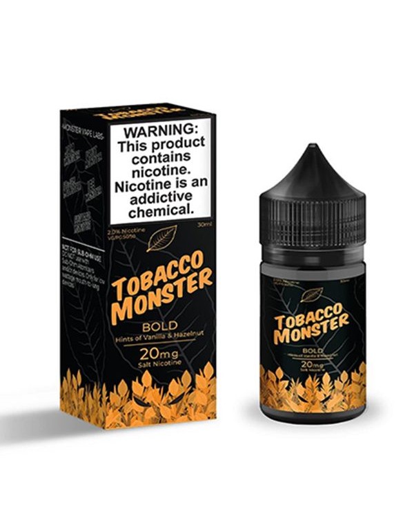 Bold Tobacco Monster TFN Salt Nic E-Juice 30ml