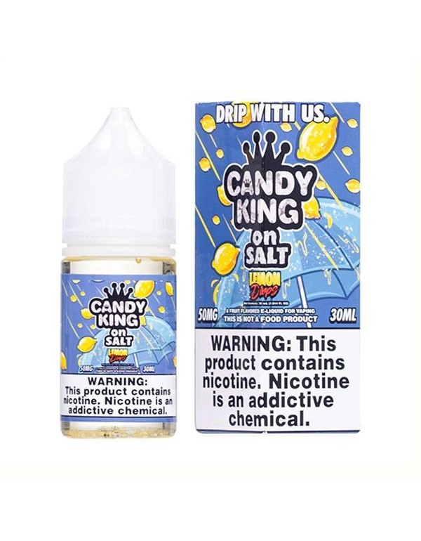 Lemon Drops Iced Candy King Salt Nic E-Juice 30ml