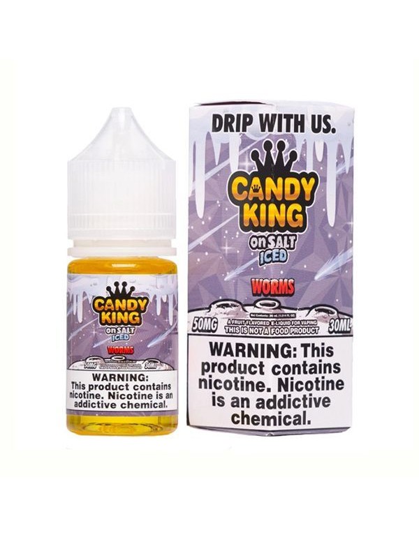 Worms Iced Candy King Salt Nic E-Juice 30ml