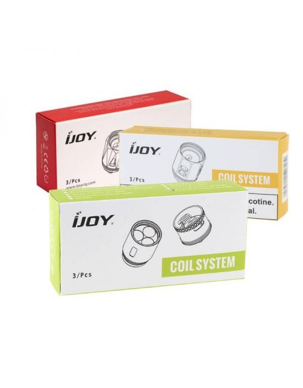 iJoy CA/DM/KM/MQ/Mesh Replacement Coils 3PCS