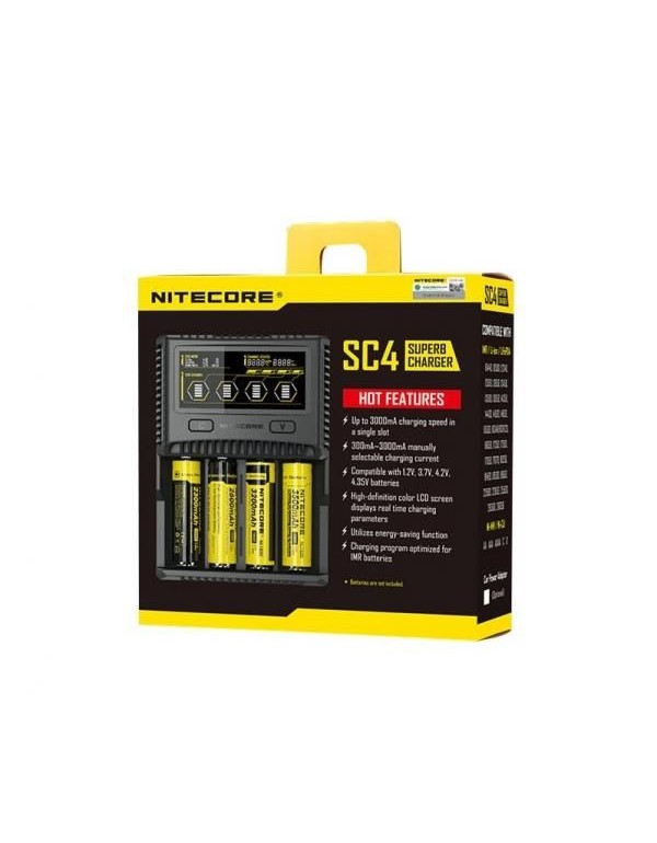 Nitecore SC4 Superb Battery Charger: Best Price