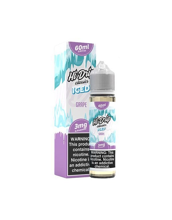 Grape Iced Hi Drip E-Juice 60ml