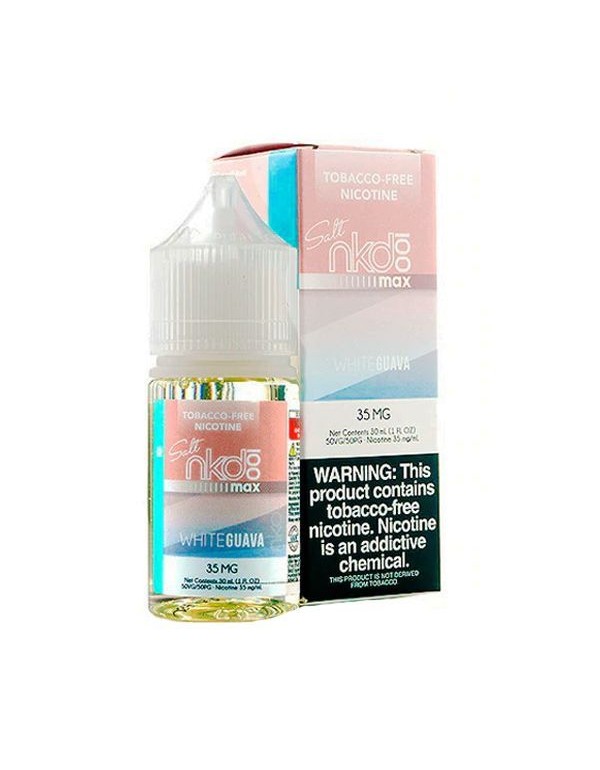 White Guava Ice NKD 100 Max TFN Salt Nic E-Juice 30ml