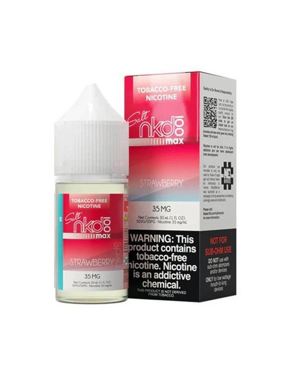 Strawberry Ice NKD 100 Max TFN Salt Nic E-Juice 30ml